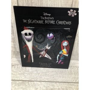 Disney The Nightmare Before Christmas 500 Piece Prime 3D Puzzle 24"X 18"/New